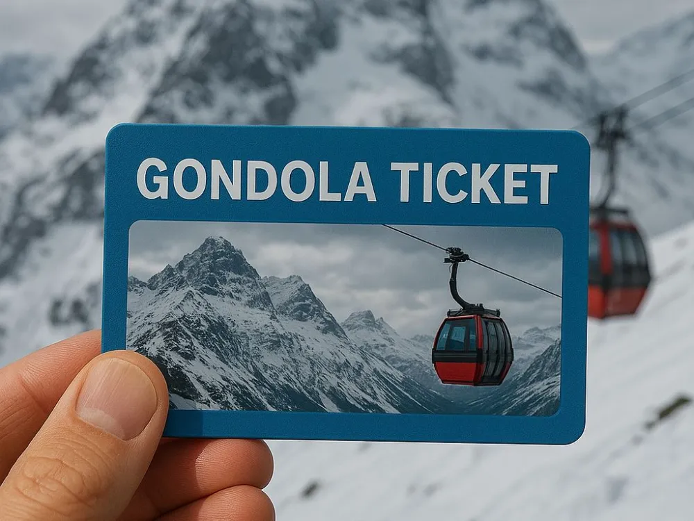 Gondola ticket (open date)